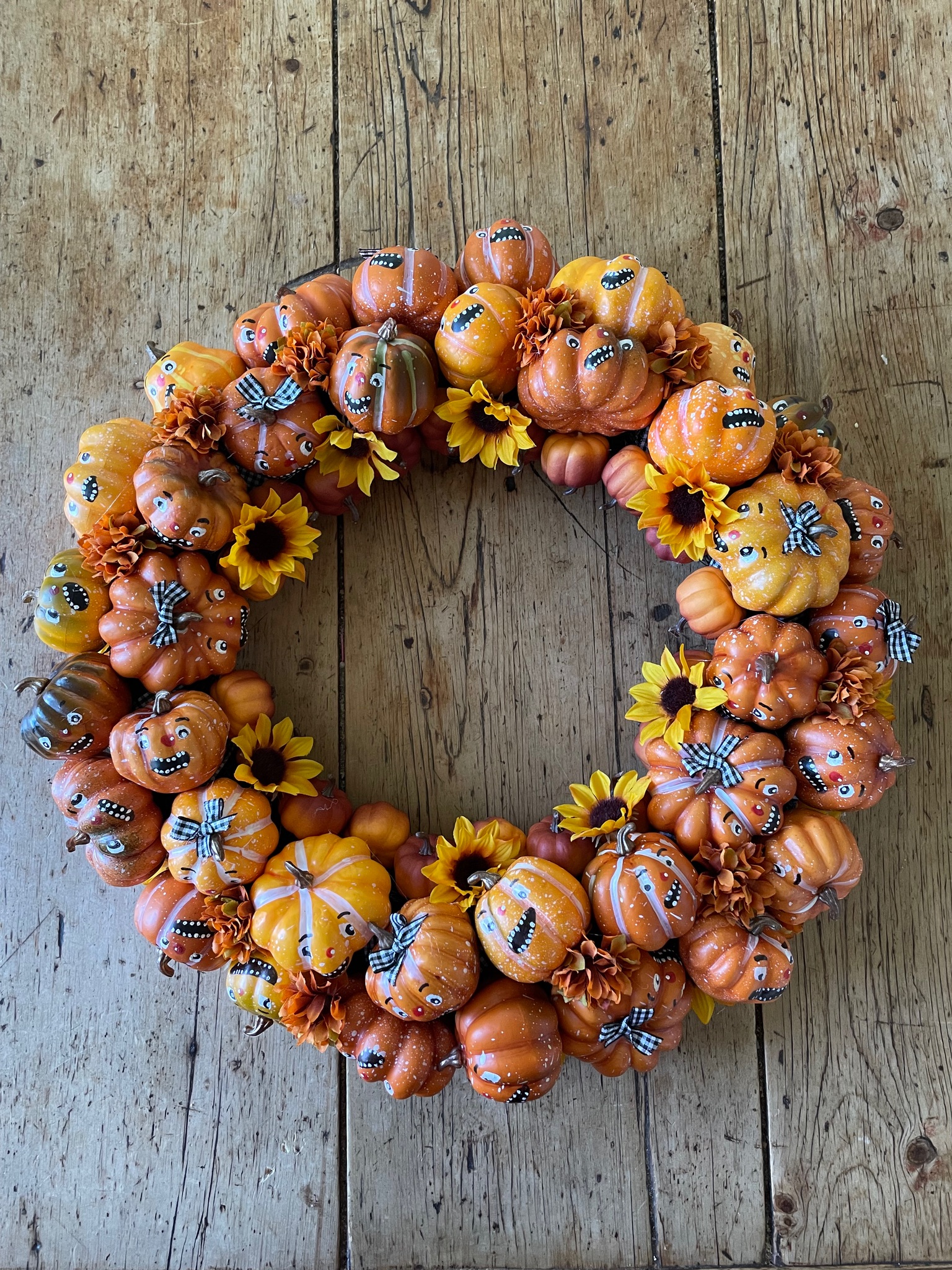 Jack's Pumpkin Wreath