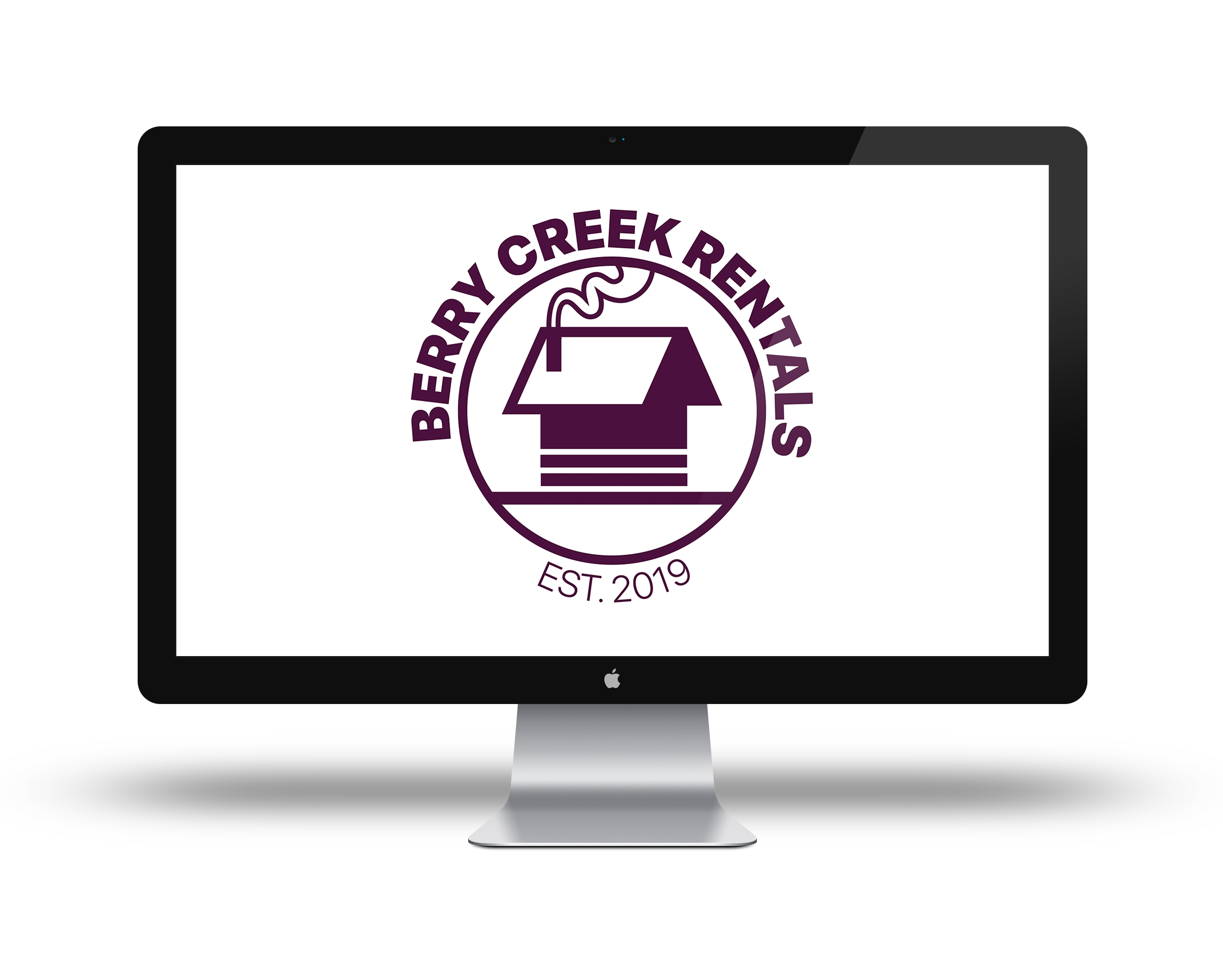 Berry Creek Rentals Desktop Mockup